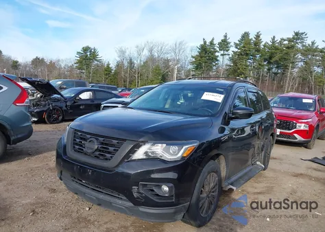 2019 Nissan Pathfinder Sv из США, поврежденный, VIN 5N1DR2MM7KC578786